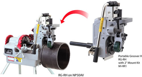 Pipe grooving machines RG-RH Series